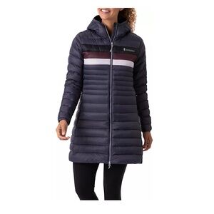 Cotopaxi Women’s Fuego Down Parka Women’s Small - Graphite Stripes